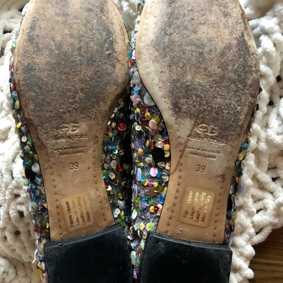 Anthro Los Angeles sequin slip-on loafer - Picture 6 of 8